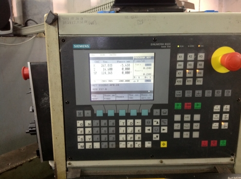 Modernisation of machine with CNC